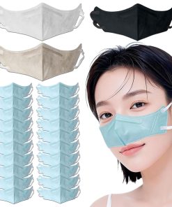 鼻マスク 花粉 使い捨て ノーズマスク 花粉症 鼻だけマスク 使い捨てタイプ 20/30/50枚セット 鼻カバー 口元フリー 耳ゴム調節 防風 防塵 花粉対策 鼻専用カバー アウトドア サイクリング 登山 ハイキング対応 男女兼用 (20枚セット,ブラック)